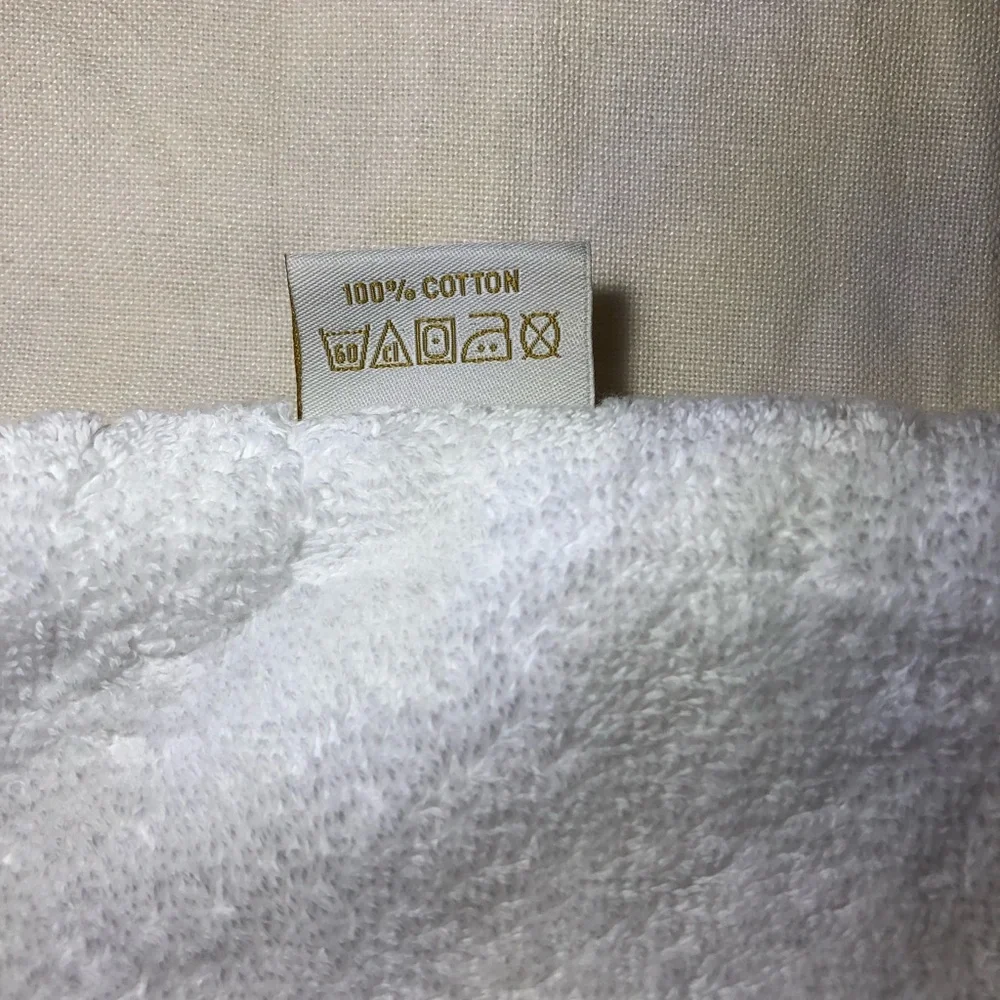 Frette White Plush Terry Washcloths Set of 4